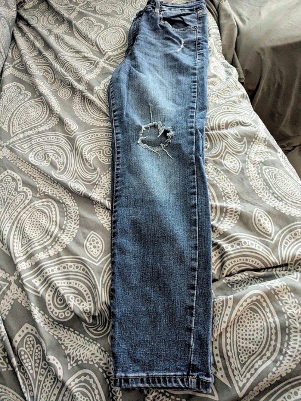 Aeropostale High Rise Jegging Skinny Jeans Waist 10 Short Blue